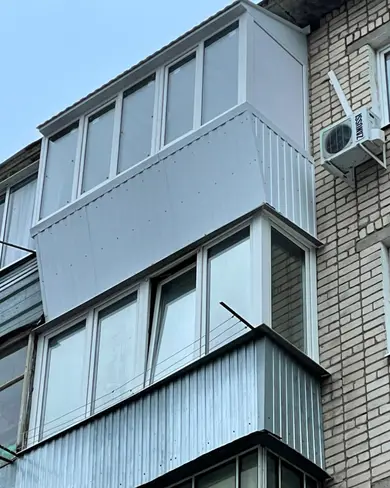 Фасад, вынос балкона, 2021