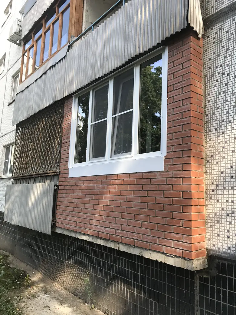 Кладка и остекление, 2018