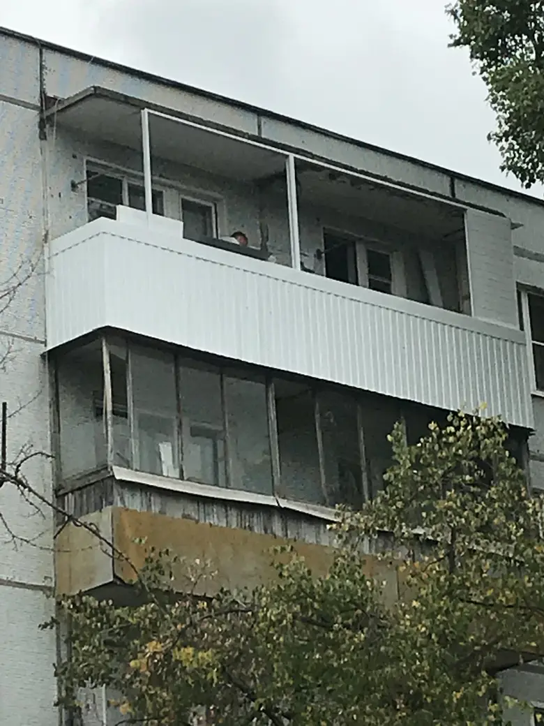 Вынос балкона, 2018