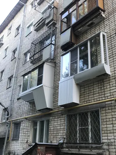 Фасад, вынос балкона, 2019