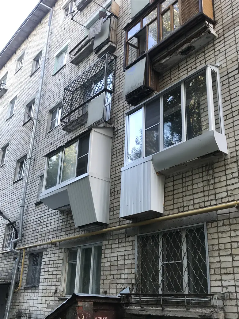Вынос с остеклением, 2019