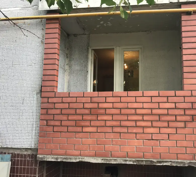 Кладка, до остекления, 2019